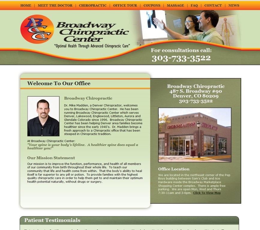 Broadway Chiropractic Denver